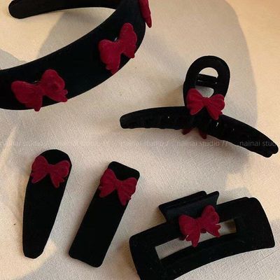 蝴蝶结在逃公主发夹大号鲨鱼发箍