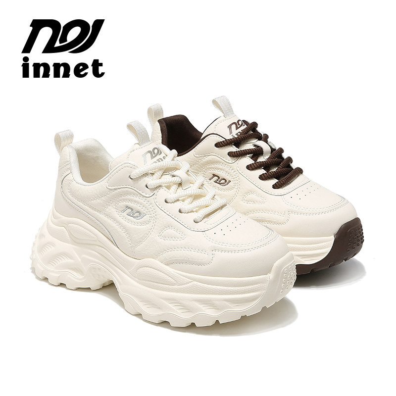 【茵奈儿▪INNET】【奶霜薄荷】秋冬时尚增高轻便舒适老爹鞋-鱼,女鞋,时尚休闲鞋,淘宝优惠券,粉丝福利购,淘宝优惠卷