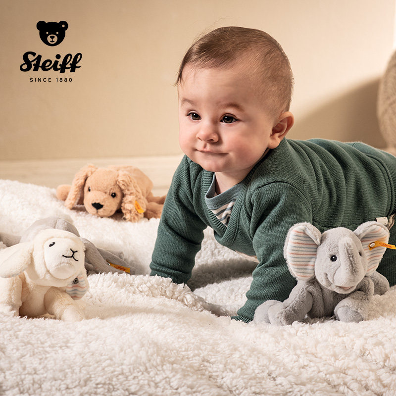 Steiff史戴芙德国宝宝安抚松软趴趴毛绒玩具助眠公仔车载玩偶抱枕,玩具/童车/益智/积木/模型,毛绒/玩偶/公仔/布艺类玩具,淘宝优惠券,粉丝福利购,淘宝优惠卷