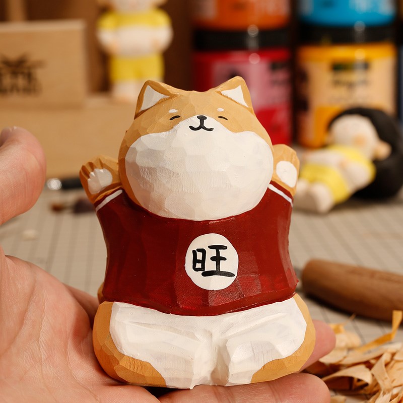 招财电脑桌摆件寓意好的摆件治愈情绪摆件工位ins风礼物女生桌面