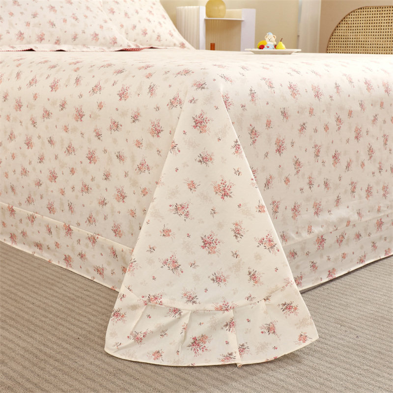 小清新纯棉床单单件100全棉棉被单学生宿舍单人单子睡单垫单夏季.