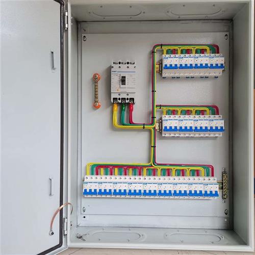 定制低压成套配电箱家用照明三相四线工地强电插座箱工厂控制柜