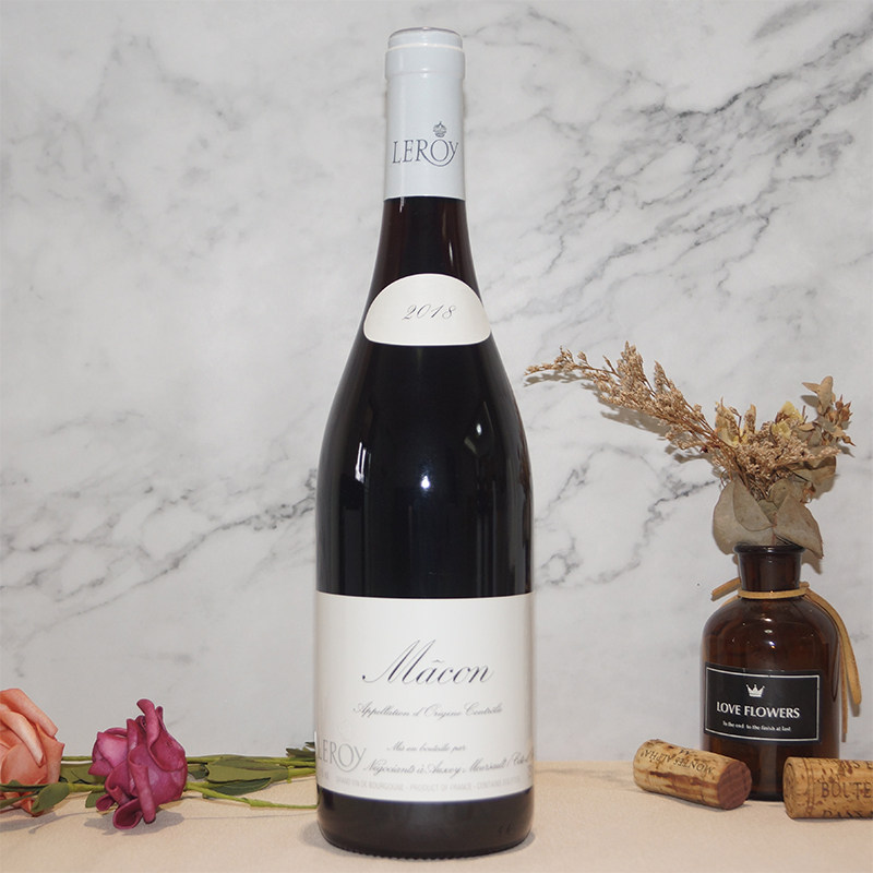 2018勒桦酒庄马贡红葡萄酒法国勃艮第丘原瓶进口红酒domaineleroy