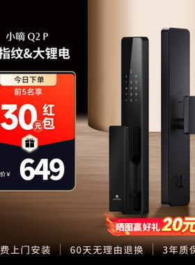 德施曼密码指纹锁家用防盗门全自动智能锁电子锁小嘀Q2P