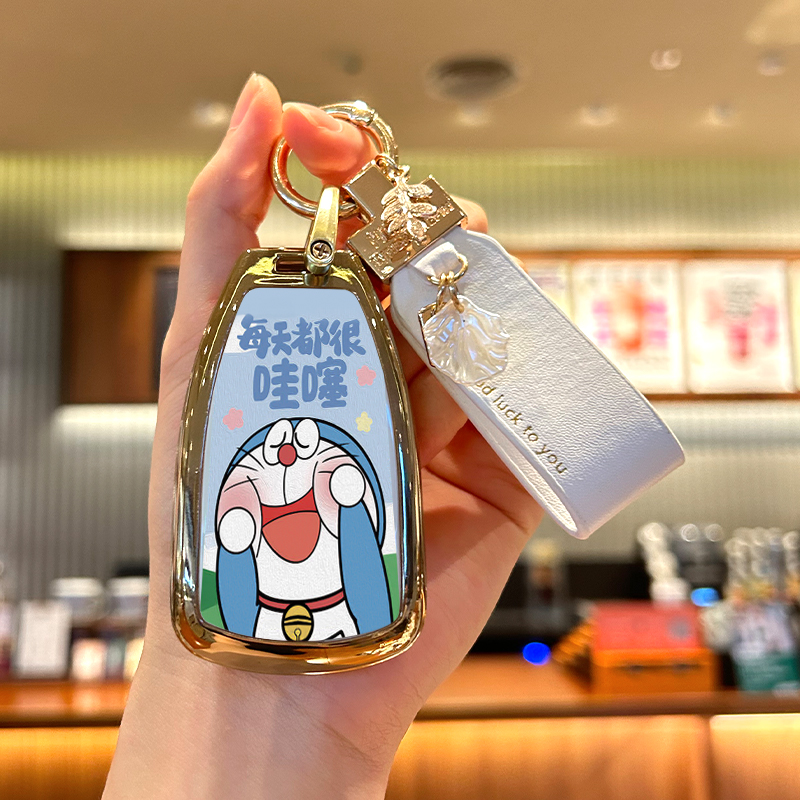 北京BJ40plus钥匙套bj80北汽昌河A6威旺S50专用m50F壳M60汽车包扣