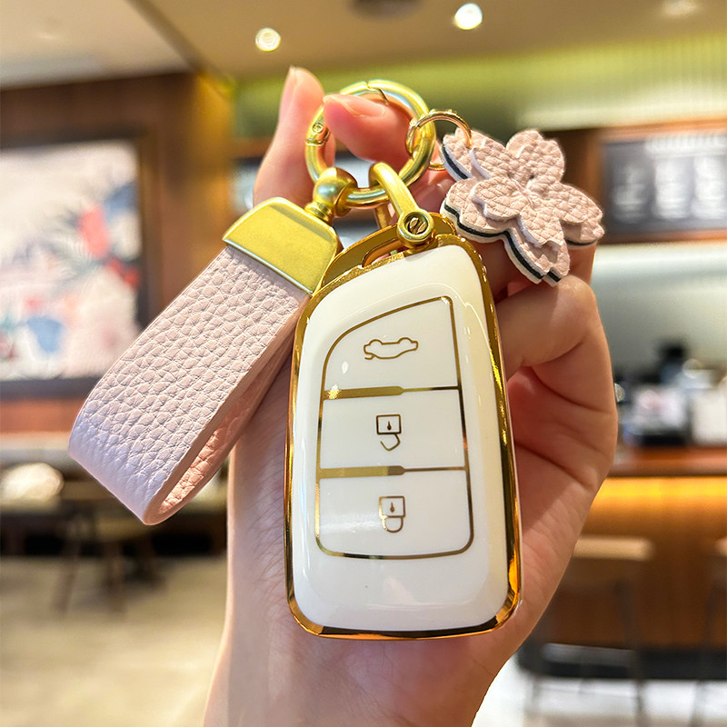 东风风神AX7钥匙套E70汽车ax3/ax4/ax5风度mx5女EV壳扣E30/A30包