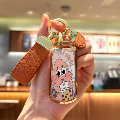 适用五羊摩托车钥匙套Pcx160豪爵UHR150/UHR125本田NS110R/nss350