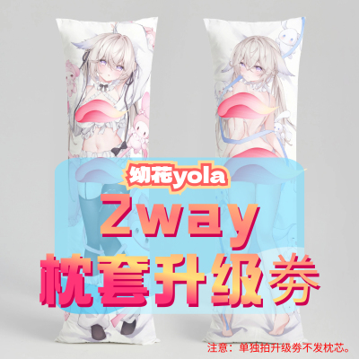 幼花yola_三代2way抱枕套升级券 50x160cm枕芯 适配4.1-4.30