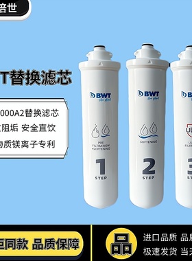 倍世BWT牌CN2000-A1厨房矿物质台盘厨下净水机家用大流量原装滤芯