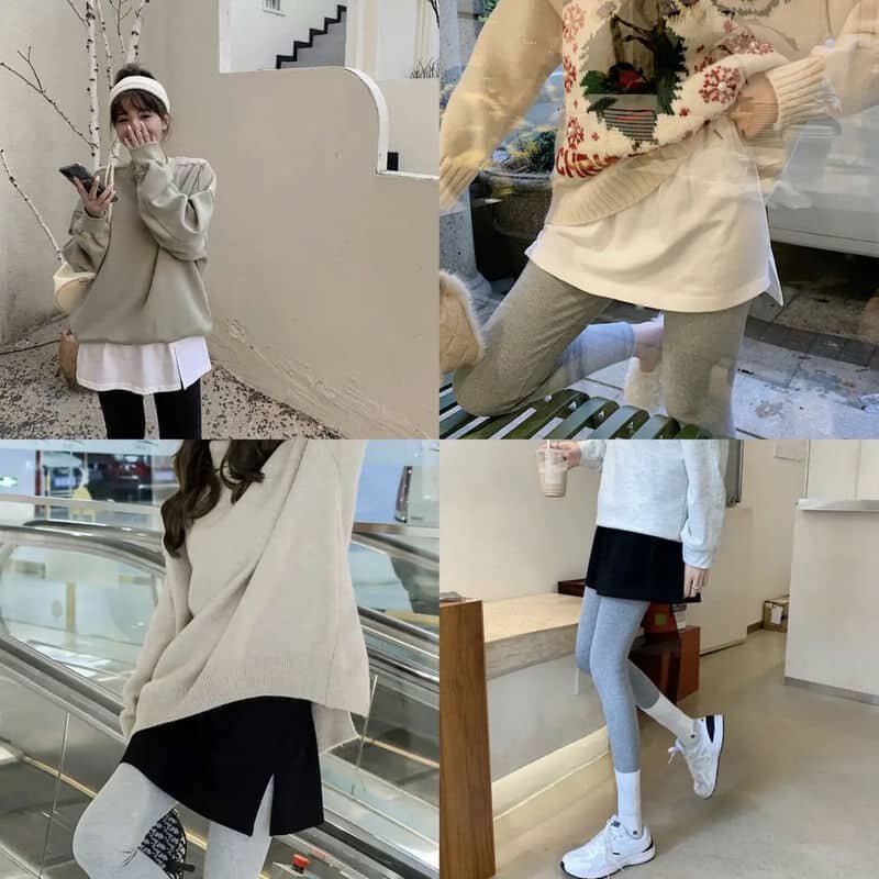 8m/小屁帘毛衣卫衣打底神器装饰假两件叠穿下摆遮屁股半身裙