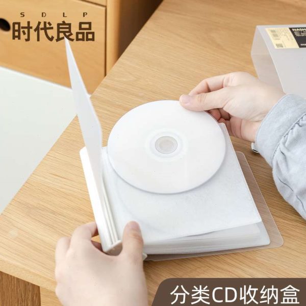 车载收纳盒cd简约收纳创意cd游戏光册光盘片碟架专辑便携碟片包24