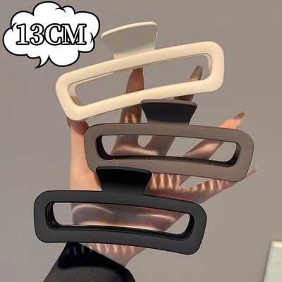 简约方形抓夹发夹大号