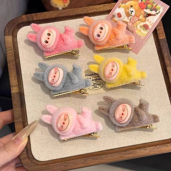 新款拉布布小公仔躺姿发夹儿童女孩少侧边刘海夹鸭嘴夹卡通发饰女,饰品/流行首饰/时尚饰品新,发饰,淘宝优惠券,粉丝福利购,淘宝优惠卷