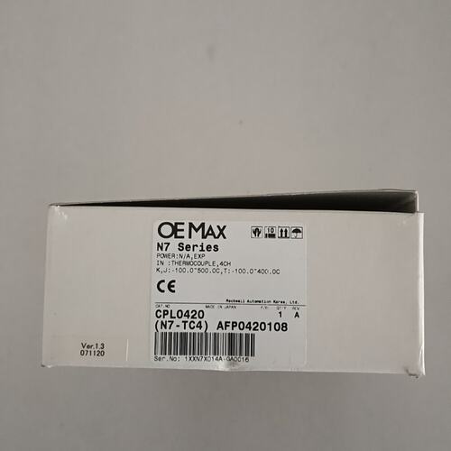 议价OEMAX温度模块N7-TC4CPL0420N7-TC4 CPL0420