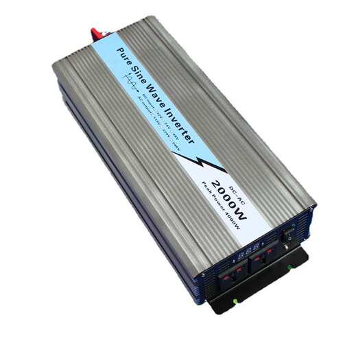 2500w纯正弦波逆变器12v24v48v转220v家用逆变器2500W太阳能光伏