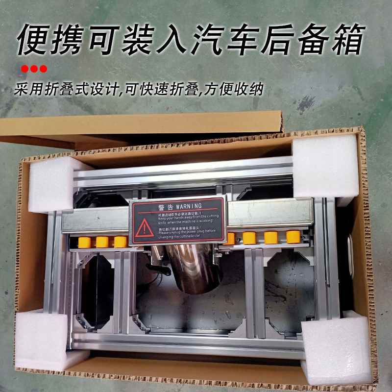 新款瓷砖倒角机45度切割小型大理石岩板磨边切角器高精度无尘