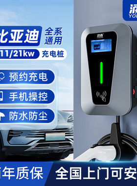 比亚迪专用秦元汉ev宋唐dmi海豚海豹7KW家用新能源汽车充电桩枪器