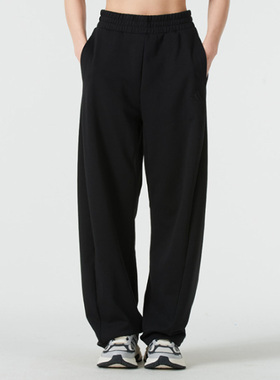 Adidas阿迪达斯女裤2025春季新款运动休闲松紧时尚舒适女裤JZ1582