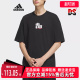 运动休闲熊猫印花短袖 新款 T恤JI6838 夏季 Adidas阿迪达斯男装