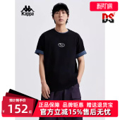K0EW2TD49 运动休闲百搭圆领短袖 kappa卡帕男女同款 T恤夏季