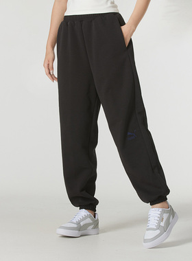 PUMA彪马女裤秋季新款舒适跑步保暖运动休闲收口束脚裤628132