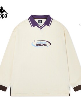 Kappa卡帕男装女装夏季新款运动休闲长袖卫衣K0EW2PC30D