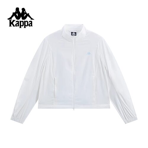 Kappa卡帕女装2025秋季新款运动休闲简约时尚百搭外套K0F62JJ40
