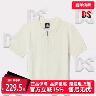 K0D42PD08 半拉链运动休闲针织POLO衫 Kappa卡帕女子春季 新款