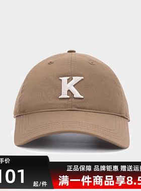 Kappa卡帕男帽女帽夏季新款运动休闲遮阳棒球帽K0EY8MB01