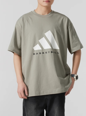 Adidas阿迪达斯男装女装2025春季新款 ADI BB TEE 短袖T恤JD6127