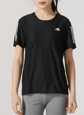 Adidas阿迪达斯女装2025春季新款OTR B TEE运动休闲短袖T恤JY8581