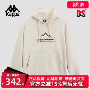 连帽运动卫衣休闲套头衫 新款 K0E72MT82 冬季 Kappa卡帕男装