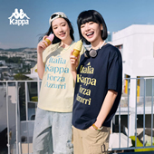 新款 Kappa卡帕女装 2026夏季 宽松休闲纯棉潮流上衣T恤K0G42TD41D