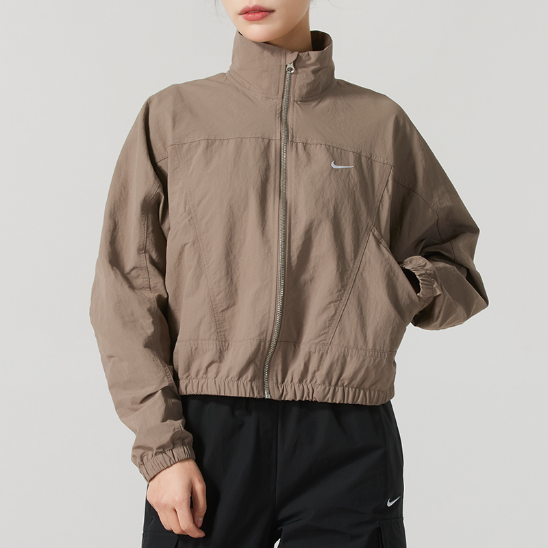 Nike耐克百搭复古立领外套