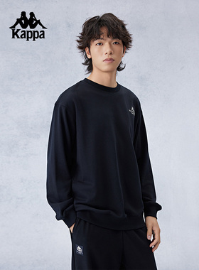 Kappa卡帕男装女装夏季新款运动休闲简约舒适卫衣K0EY2WT30D