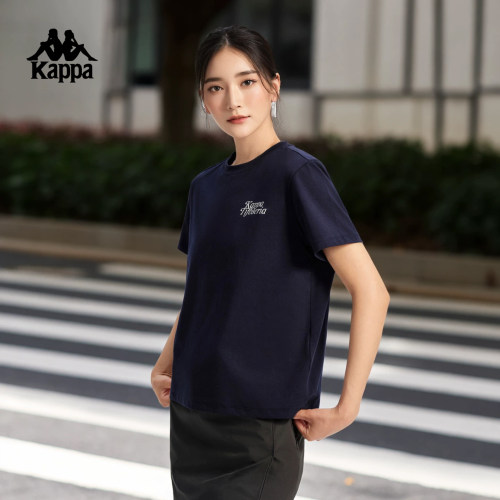 Kappa卡帕女子透气休闲短袖