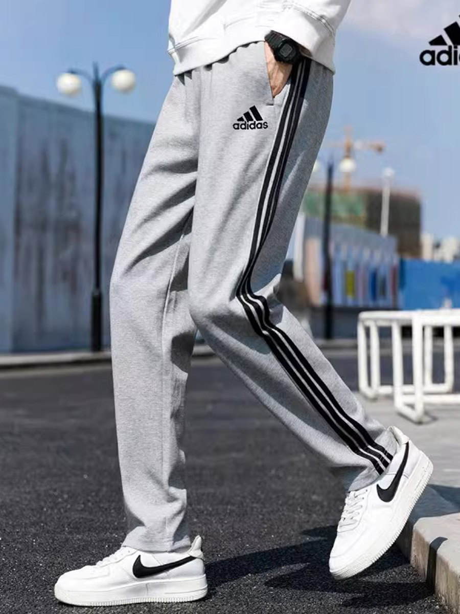 男裤Adidas运动休闲直筒