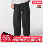 2025秋季 新款 ESS Adidas阿迪达斯三叶草男裤 PARACHUTE长裤 KD4295