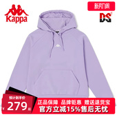 运动卫衣休闲印花上衣 时尚 Kappa卡帕女士套头帽衫 秋冬新款