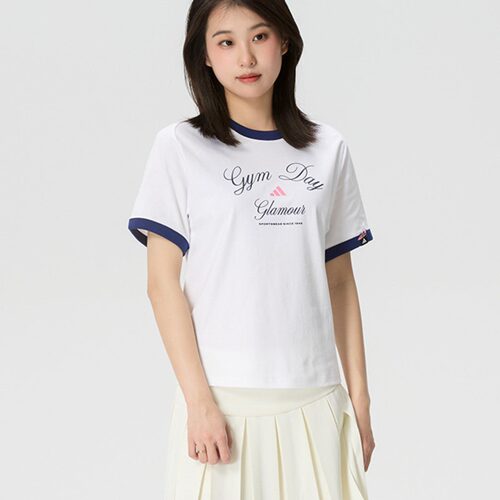 Adidas阿迪达斯女装2026夏季新款VERBIAGE 2 Q2运动休闲T恤KB7196