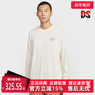 T恤 Nike耐克男装 运动休闲简约复古百搭长袖 新款 HQ8166 2025春季