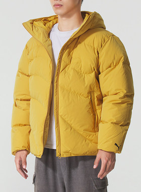 PUMA彪马男装2025冬季新款运动休闲时尚百搭保暖连帽羽绒服635784