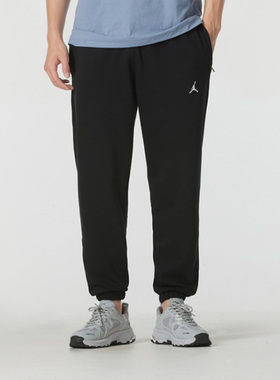 Nike耐克男裤2025冬季新款运动休闲简约束脚长裤 FV8609