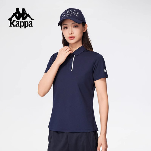 Kappa卡帕简约百搭短袖POLO衫