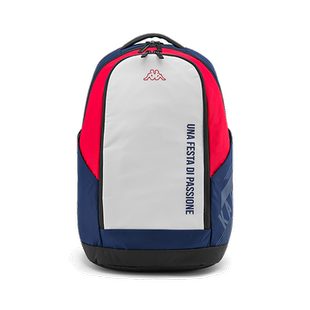 Kappa卡帕双肩包秋季新款情侣男女多色拼接背包旅行包K0BY8BS39