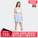 运动休闲舒适百搭潮流半身短裙IT9843 新款 Adidas阿迪达斯女装 夏季