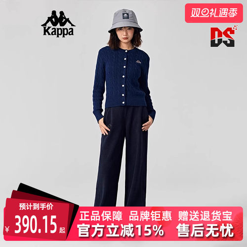 Kappa卡帕女裤保暖长裤