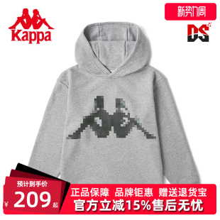 新款 秋季 运动休闲舒适连帽卫衣K0BY2MT61G 女装 Kappa卡帕男装