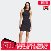 运动休闲无袖 新款 连衣裙IT9881 夏季 Adidas阿迪达斯三叶草女装