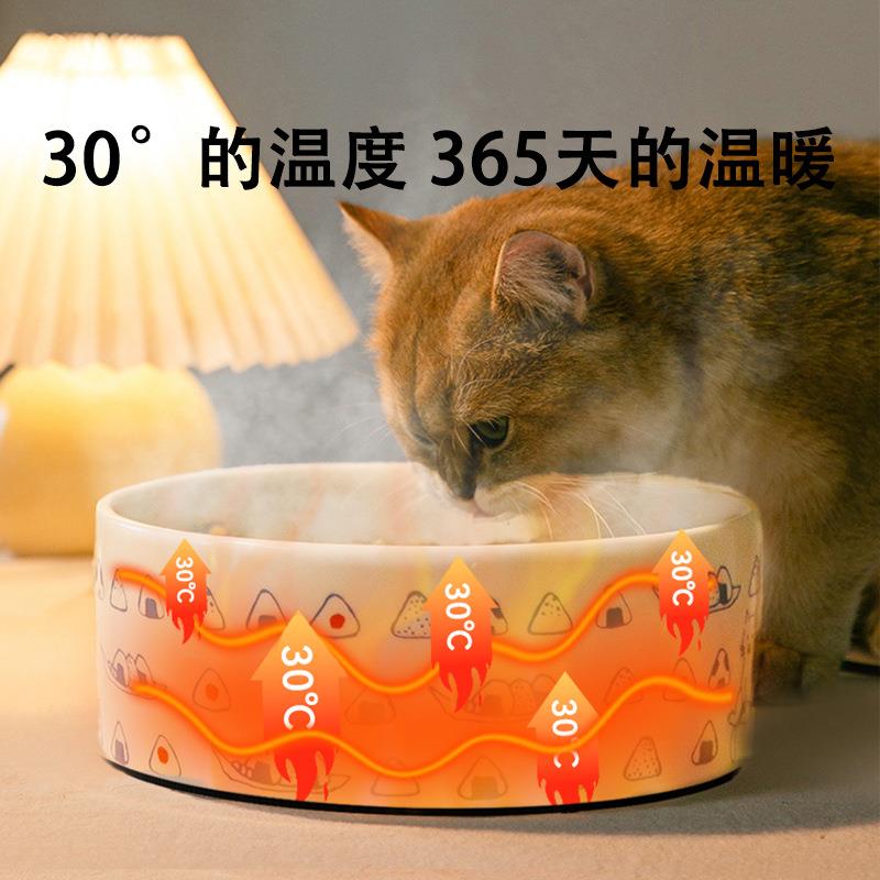 猫咪饮水机恒温加热不湿嘴宠物自动饮水器循环流动狗狗喂水喝水器